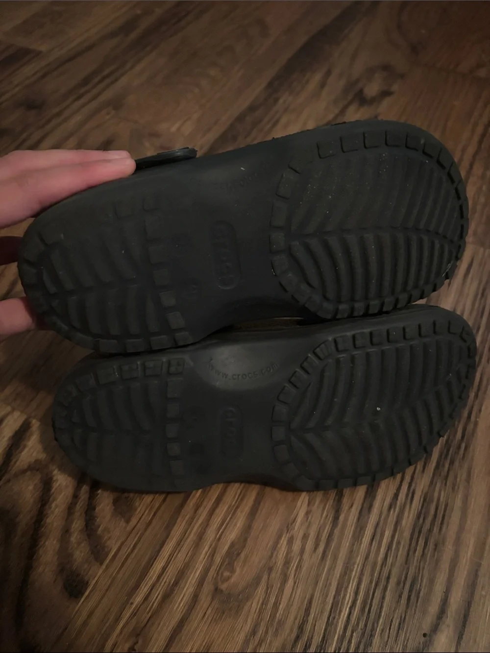 CROCS Kids Black Classic Clog Sandals